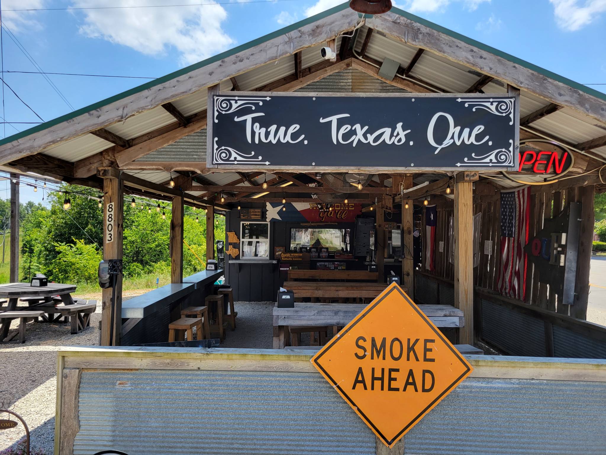 Smoked BBQ plate from Come and Take It BBQ in Branson