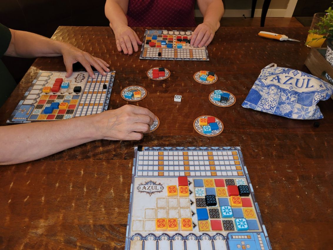 Board games and popcorn for a relaxed evening at Autumn Creek Branson