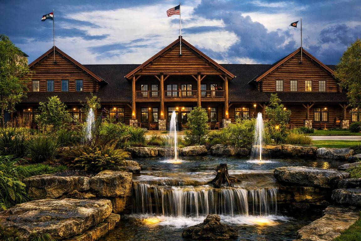 College of the Ozarks campus near Branson Missouri