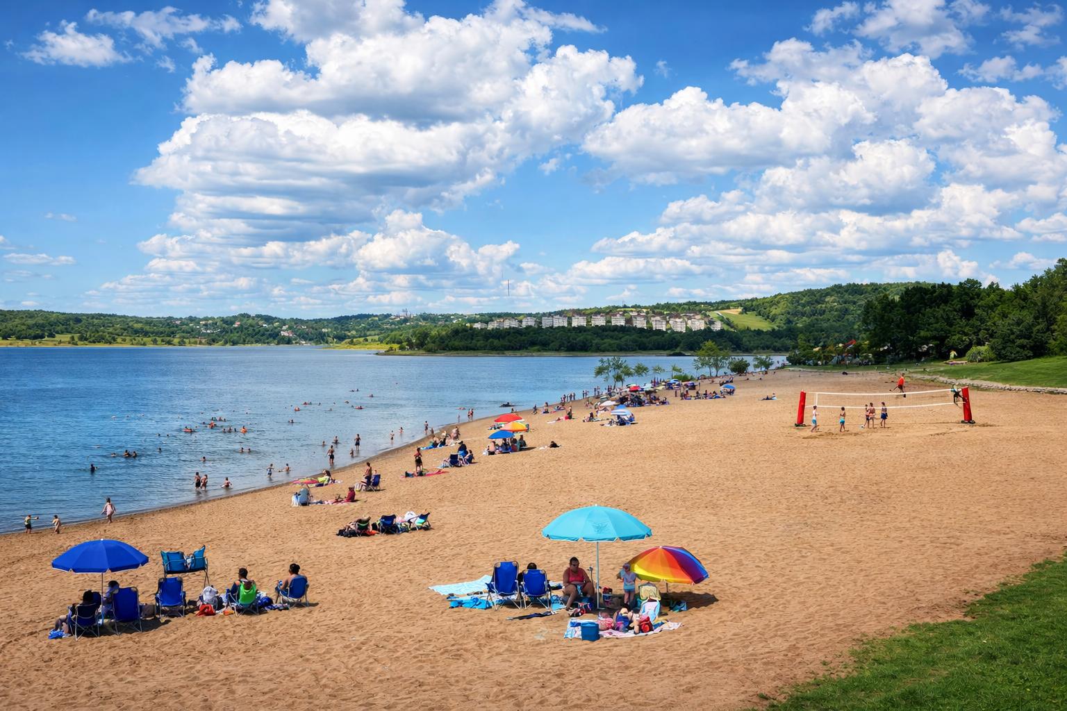 Moonshine Beach on Table Rock Lake near Branson Missouri
