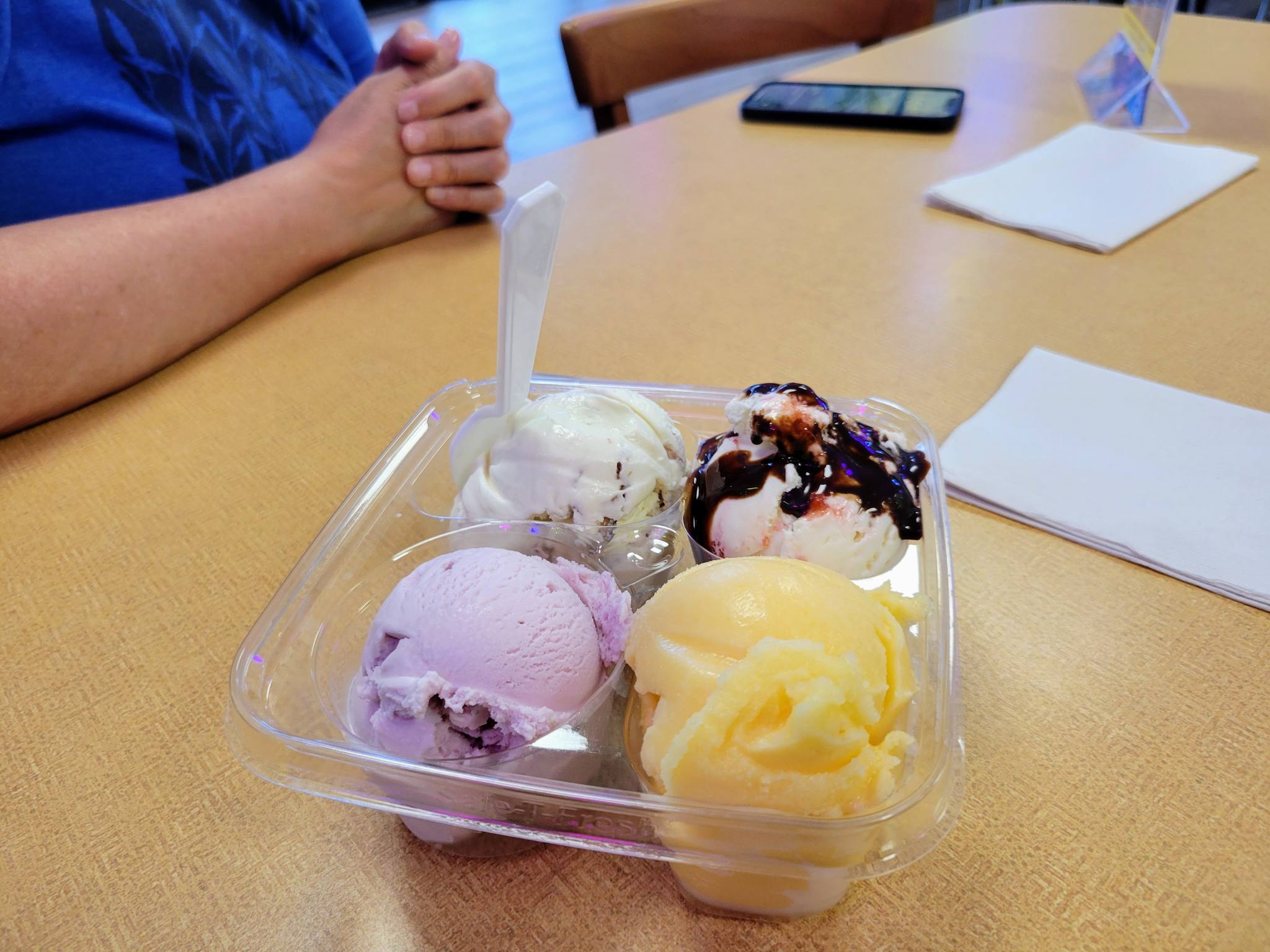Handcrafted ice cream from The Sweet Shack in Hollister